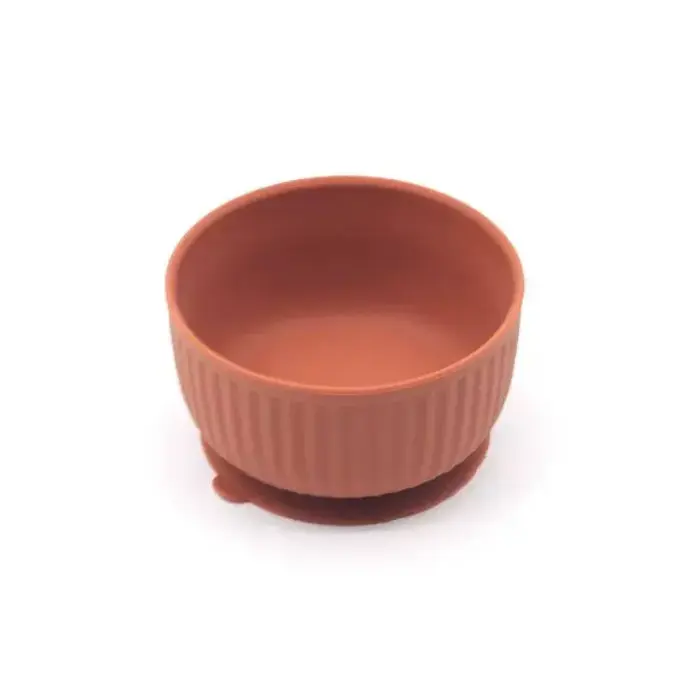 KOTOMODA silikona bļoda mājdzīvniekiem 12,5 cm (terakotas krāsā)