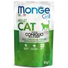 Monge Cat Grill Pouches Multipack Adult Rabbit, Lamb 12x85 g — Foto 3