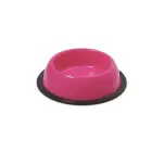 Pet bowl round 22 x 5,5 h, with anti-slide, lt. 0,65, different colors — Foto 1