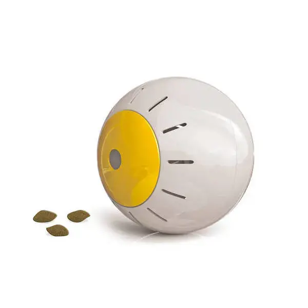 Dog/cat toy Treat bal lThe RollingBall d12,5 cm, different colors