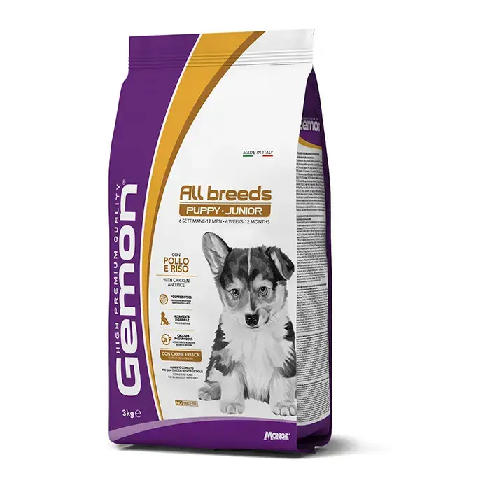 Gemon Dog All Breeds Puppy and Junior with Chicken and Rice 15 kg