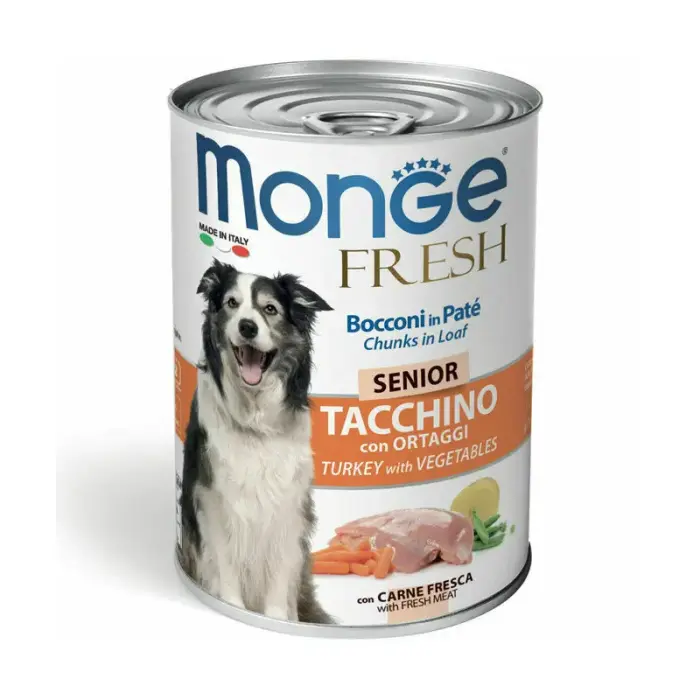 Monge Dog Fresh Senior Chunks in