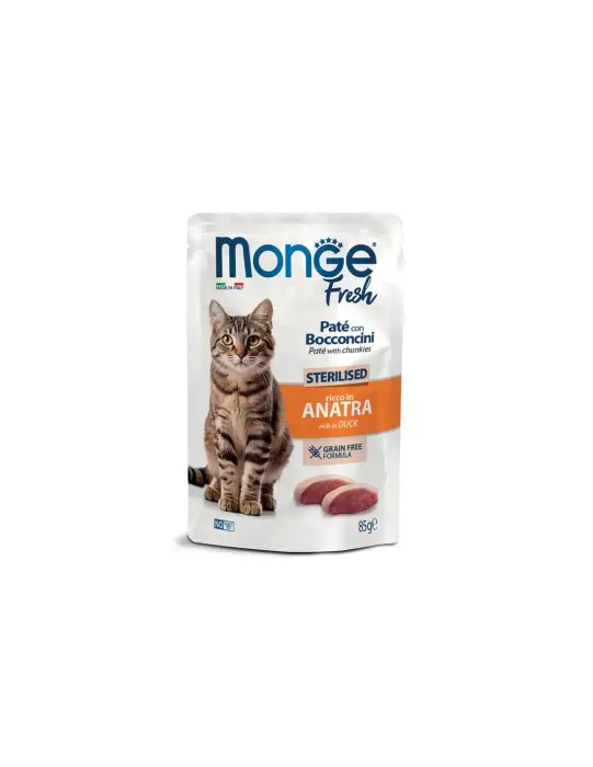 Monge Cat Fresh Pouch Sterilised Pate