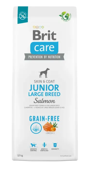 Brit Care GF Junior LB Salmon 12 kg