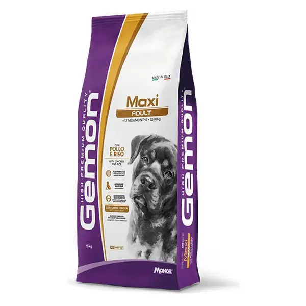 Gemon Dog Maxi Adult with Chicken and Rice 15 kg