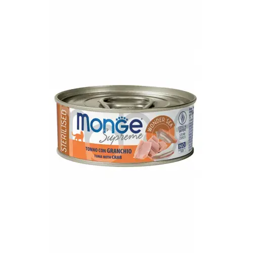 Monge Cat Supreme Sterilised Tuna Flakes