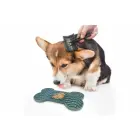 Flamingo LICK PAD YUMMEE SILICONE BONE PETROL M 21,8CM — Foto 2
