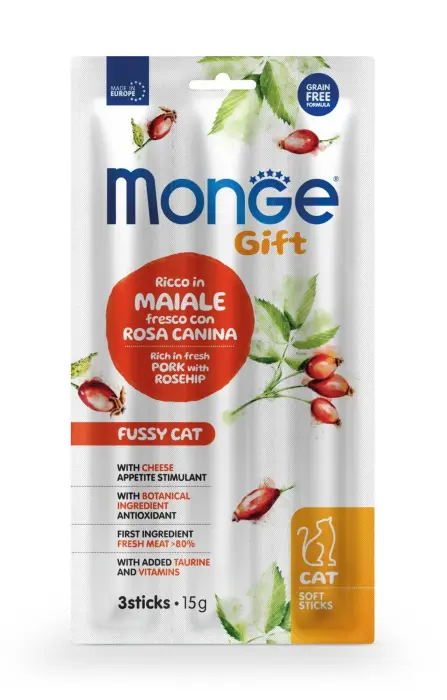 Monge Cat Gift Soft Sticks Fussy