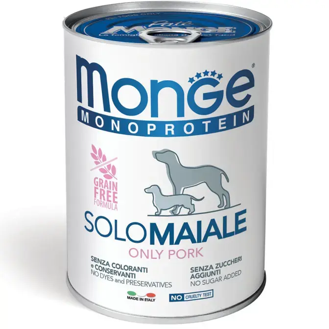Monge Dog Monoprotein Pate Only Pork 400 g