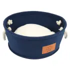 Felt barrel Blue M - 40x40x17cm — Foto 1