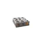 Cat toy Tricky with two balls  cm. 25 x 25 x 9 h., different colors — Foto 3