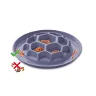 Pet bowl Cactus Slow Food cm. 32x32x7 h with anti-slide, different colors — Foto 1