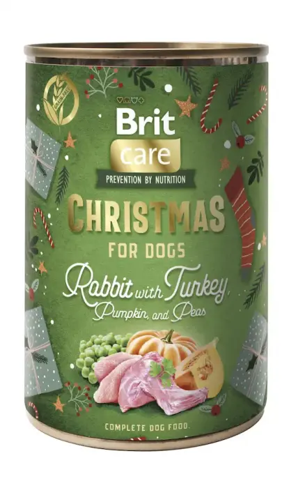 Brit Care Dog Christmas trusis ar tītaru 400 g