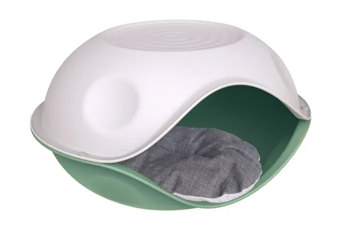 Plastmasas guļvieta Duck Plain ar spilvenu cm.57x48x32