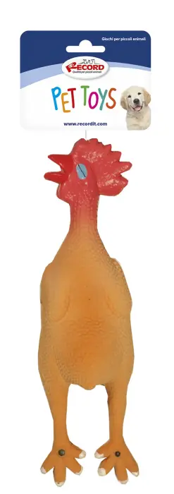 Latex dog toy CHICKEN S 25cm