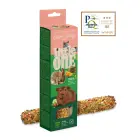 Little One "Green valley" Fully edible grain free stick for small mammals with fruit 180g — Foto 1