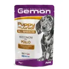 Gemon Dog Pouch All Breeds Puppy and Junior Chunkies with Chicken 100 g — Foto 1