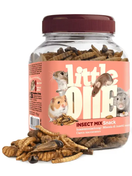 Little One Insect mix 75 g – kukaiņu maisījums visēdājiem grauzējiem