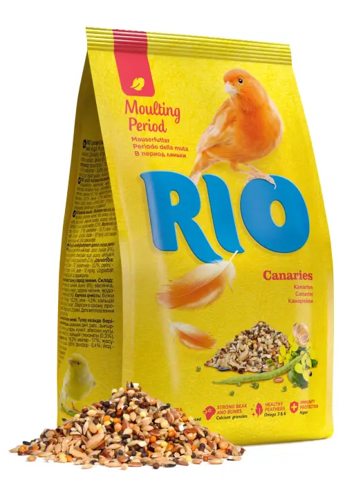 RIO food for canaries 500 g - barība kanārijputniņiem spalvas mešanas periodā