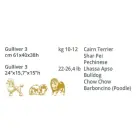 Stefanplast Gulliver 3 Dog & Cat Transport Box with Metal Door White/Travertine 61 x 40 x 38 cm — Photo 2