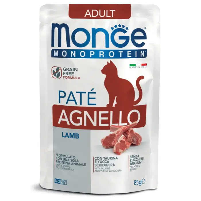 Monge Cat Monoprotein Pouch Adult Pate