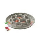 Pet bowl Cactus Slow Food cm. 32x32x7 h with anti-slide, different colors — Foto 4