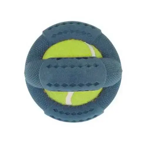 Dog toy Saturn Ball Blue 9 cm