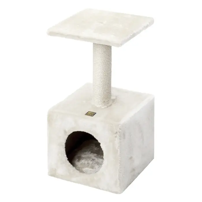 Scratching tree ABEY 30x30x60cm Creme