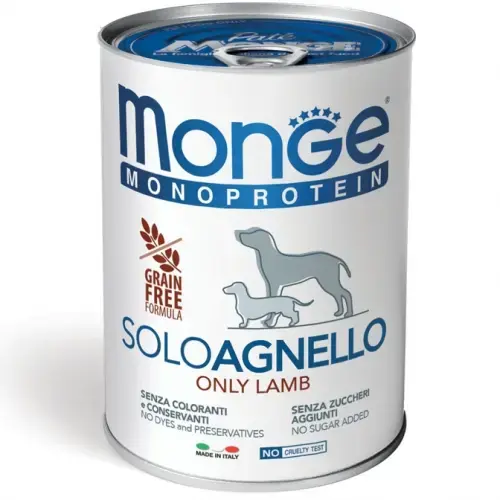 Monge Dog Monoprotein Pate Only Lamb
