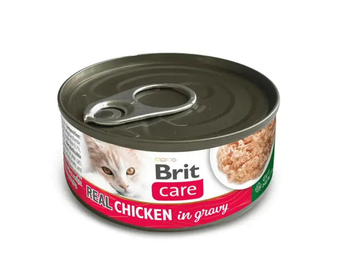 Brit Care Cat Real Chicken in Gravy 80 g