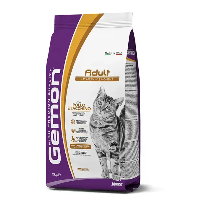 Gemon Cat Adult with Chicken and Turkey 2 kg