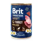 Brit Premium by Nature wet Turkey with Liver 400 g mitrā  barība suņiem — Foto 1