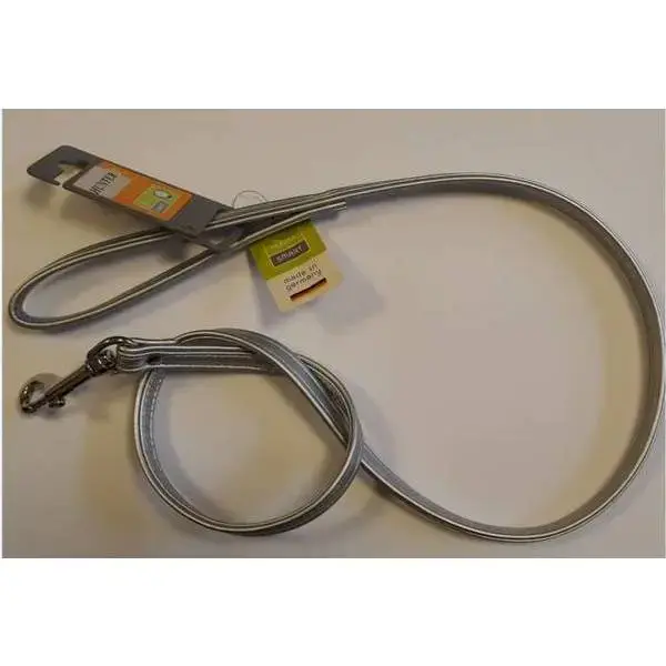 Leash Modern Art 13/110  Faux Leather silver/Faux Leather silver