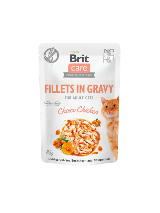 Brit Care Cat Pouch Fillets in