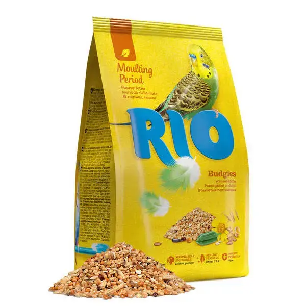 RIO food for budgies 1 kg - barība maziem papagaiļiem spalvas mešanas periodā