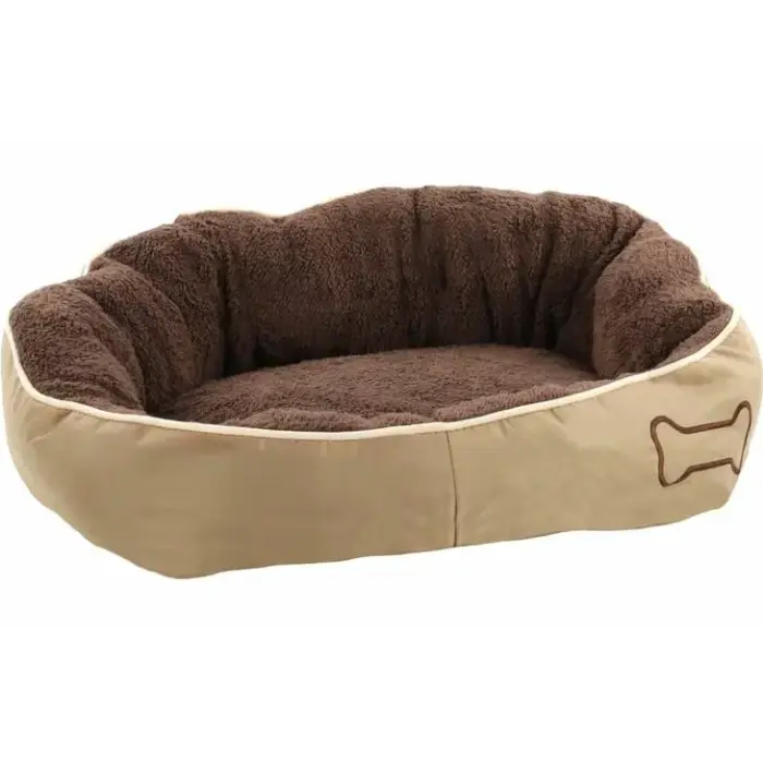 Flamingo DOG BASKET CHIPZ BROWN S 52x46x20CM