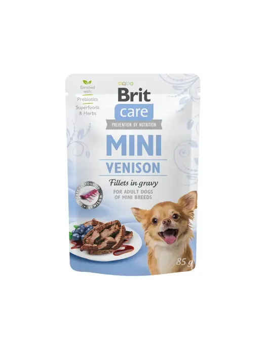 Brit Care Mini wet Venison fillets