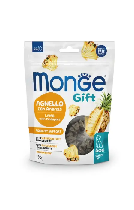 Monge Dog Gift Super M Mobility Support Lamb with Pineapple 150 g