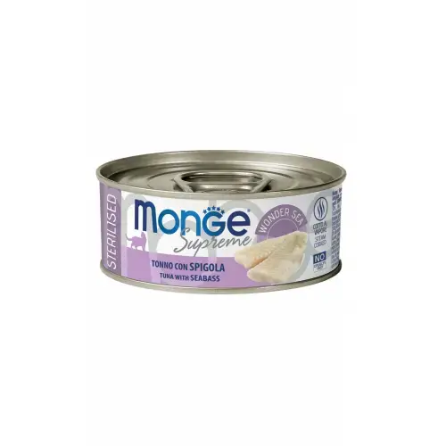 Monge Cat Supreme Sterilised Tuna Flakes