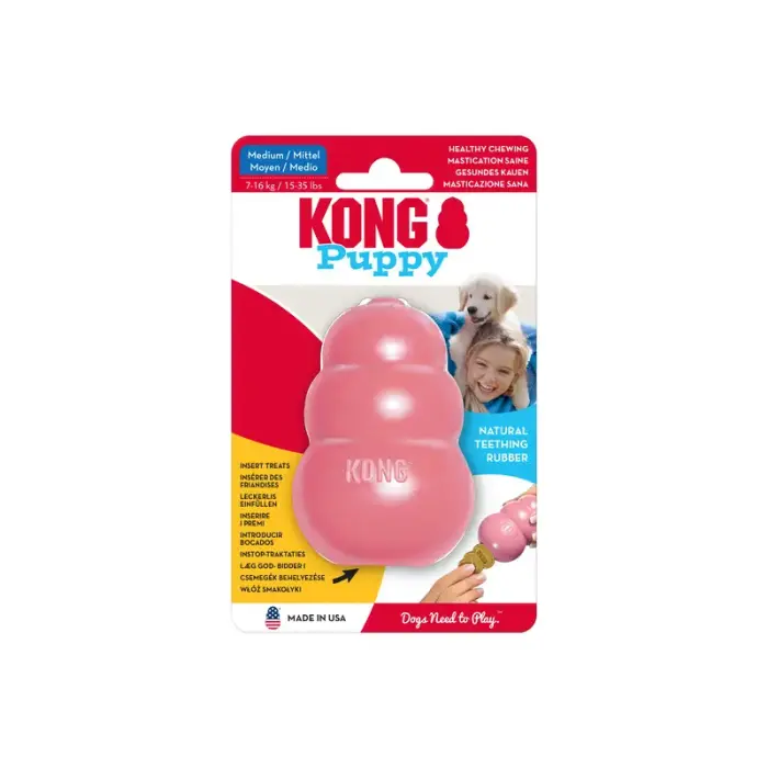 KONG Puppy Medium Assorted - rotaļlieta kucēniem