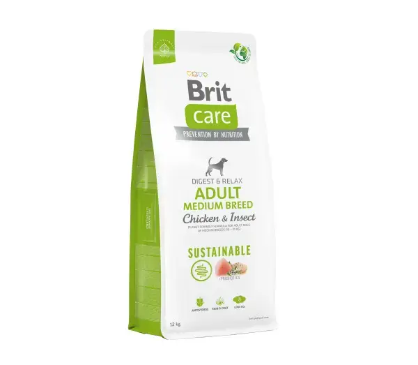 Brit Care SS Adult Medium Breed Chicken & Insect 12 kg