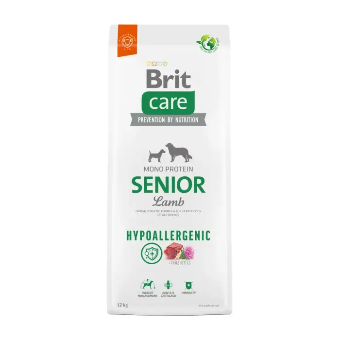 Brit Care HP Senior Lamb & Rice 3 kg - barība suņiem