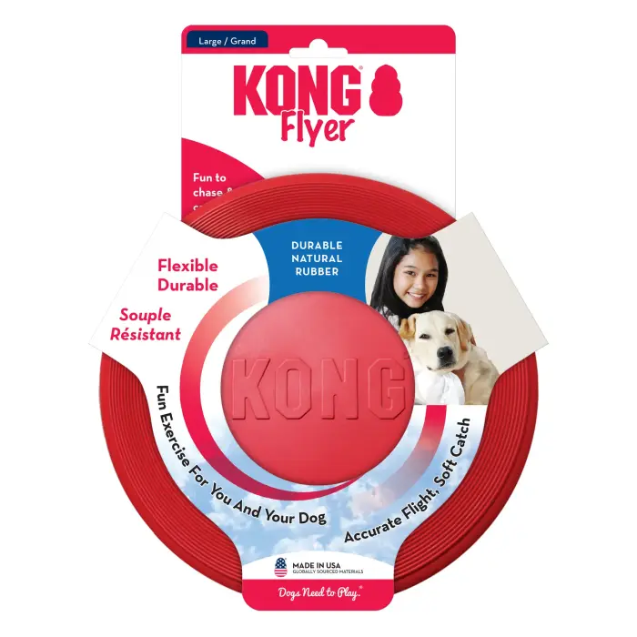 KONG Flyer Large - rotaļlieta suņiem