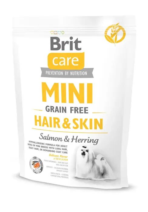 Brit Care Mini Hair & Skin 400 g