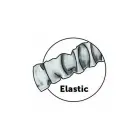 Flamingo auto drošības josta adapteris RUKA SHOCK ABSORBER GREY 43-50cm/15mm — Foto 4
