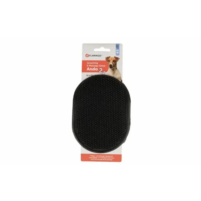 Flamingo CARE AND MASSAGE GLOVE ANDO RUBBER 11x15x3CM