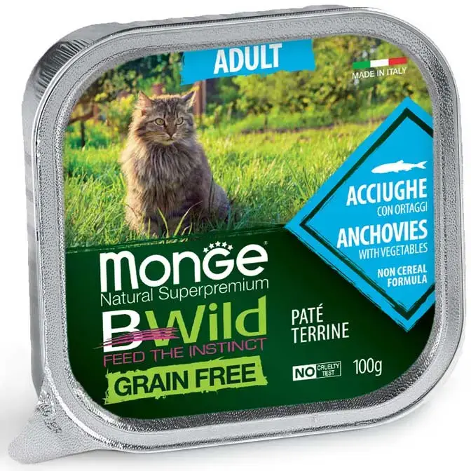 Monge Cat BWild Grain Free Adult