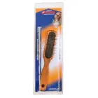 RECTANGULAR BRUSH, STAINLESS STEEL LONG TEETH 20X3,5 CM — Foto 1