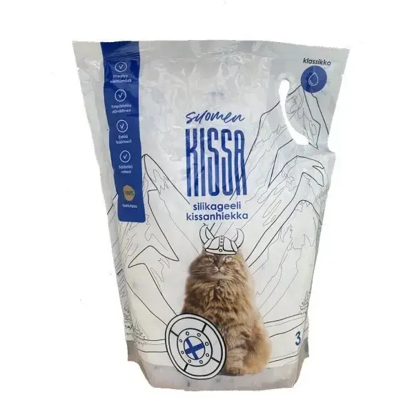 Suomen Kissa - silikagela kaķu pakaiši 3.8L/1.5kg