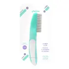 Ķemme HAIRMONY ar smalkiem metāla zobiem 5x22cm — Foto 1